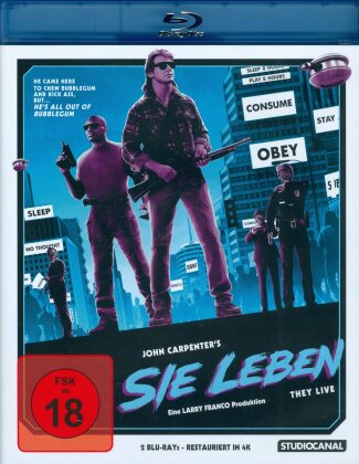 Sie leben - They Live (1988) (Restaurierte Fassung, 2 Blu-rays)