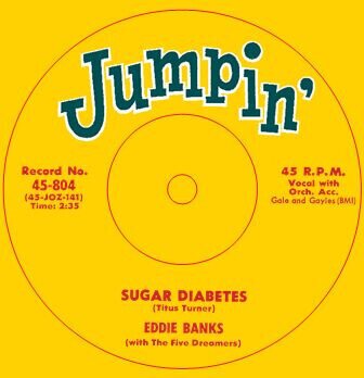 ERNIE FIELDS & Eddie Banks - Sugar Diabetes / Teen Flip (LP)