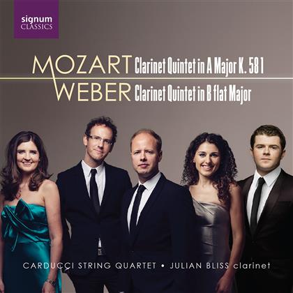 Julian Bliss, Wolfgang Amadeus Mozart (1756-1791) & Carl Maria von Weber (1786-1826) - Quintets