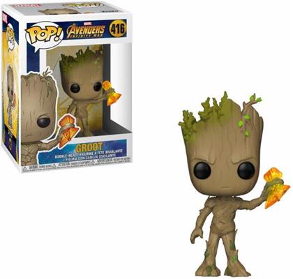 Avengers Infinity War: Groot with Stormbreaker POP! 416 - Vinyl Figur