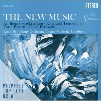 Rome Symphony Orchestra, Karlheinz Stockhausen (1928-2007), Krzysztof Penderecki (*1933), Earle Brown, … - tHE New Music