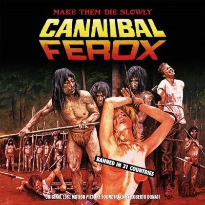 Roberto Donati - Cannibal Ferox - OST (2018 Reissue, 4 Bonustracks, Limited Edition, LP)