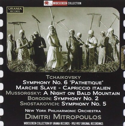 New York Philharmonic, Peter Iljitsch Tschaikowsky (1840-1893), Modest Mussorgsky (1839-1881), Dimitri Schostakowitsch (1906-1975) & Dimitri Mitropoulos - Symphonic Works