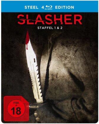 Slasher - Staffel 1 & 2 (Limited Edition, Steelbook, 4 Blu-rays)