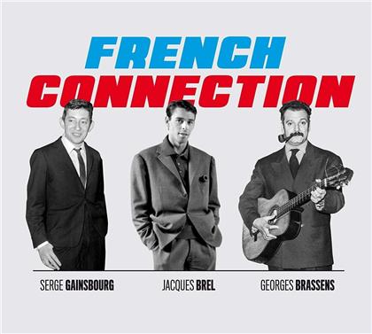 Serge Gainsbourg, Jacques Brel & Georges Brassens - French Connection (3 CDs)