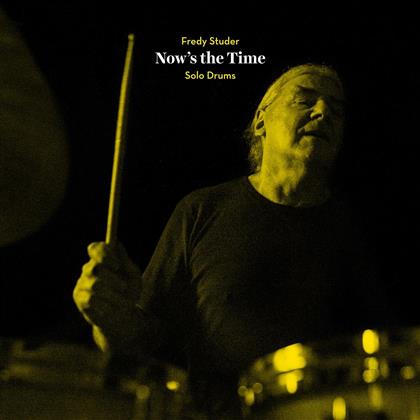 Fredy Studer - Now's The Time - Solo Drums (limited to 500 copies, LP + Buch)