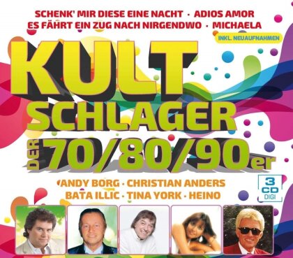 Kultschlager Der 70er, 80er, 90er (3 CDs)