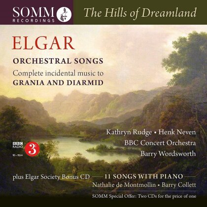 Kathryn Rudge, Henk Neven, Sir Edward Elgar (1857-1934), Barry Wordsworth & BBC Concert Orchestra - The Hills Of Dreamland (2 CDs)
