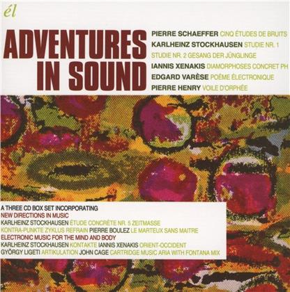Karlheinz Stockhausen (1928-2007) - Adventures In Sound (Box, 3 CDs)