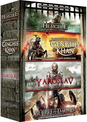 Hercule : La vengeance d'un Dieu / La dernière bataille de Gengis Khan / Prince Yaroslav / La Guerre des Empires (4 DVDs)
