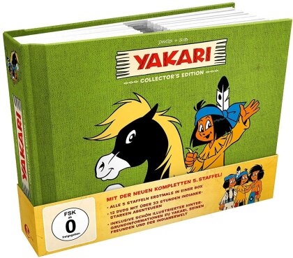 Yakari - Staffel 1-5 (Collector's Edition, 12 DVD)