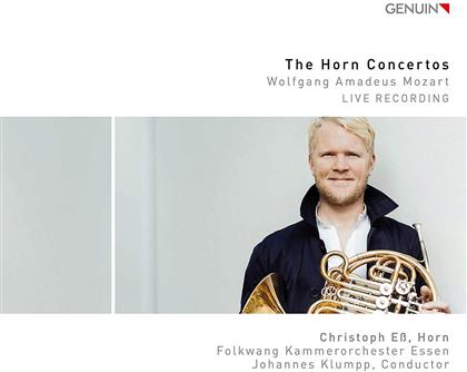Christoph Ess, Wolfgang Amadeus Mozart (1756-1791) & Folkwang Kammerorchester Essen - Mozart Horn Concertos