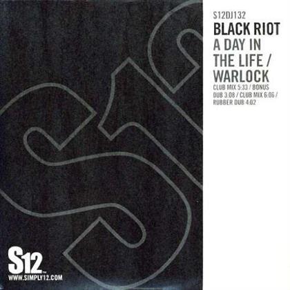 Black Riot - A Day In The Life / Warlock (12" Maxi)