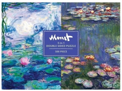 Claude Monet - 500 Piece Double Sided Puzzle