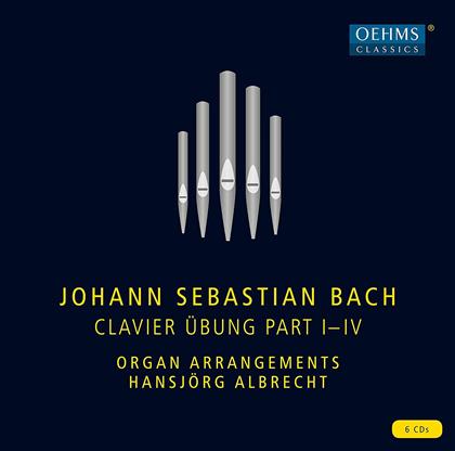 Johann Sebastian Bach (1685-1750) & Hansjörg Albrecht - Clavier Übung Teil 1-4 (6 CD)