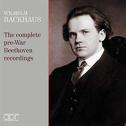 Ludwig van Beethoven (1770-1827) & Wilhelm Backhaus - The Complete Pre-War Beethoven Recordings (2 CDs)