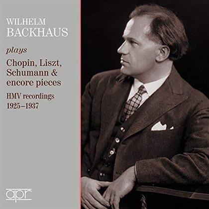 Wilhelm Backhaus - Chopin/Liszt/Schumann & Encore Pieces (2 CDs)