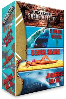 Jersey Shore Shark Attack / Shark Week / Beach Shark / Jurassic Shark (4 DVDs)