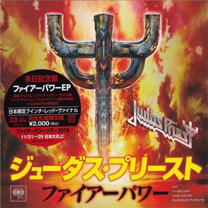Judas Priest - Firepower EP (Japan Edition, Limited Edition, 7" Single)