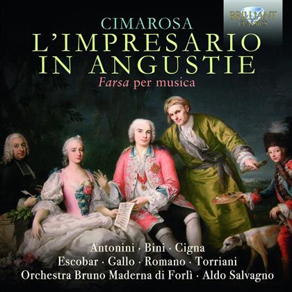 Domenico Cimarosa (1749-1801), Aldo Salvagno & Orchestra Bruno Maderna Di Forli - L'Impresario In Angustie