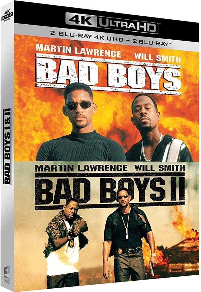 Bad Boys 1 & 2 (2 4K Ultra HDs + 2 Blu-ray)