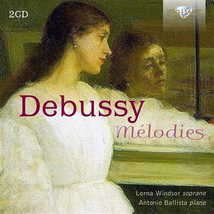 Claude Debussy (1862-1918), Lorna Windsor & Antonio Ballista - Melodies (2 CDs)