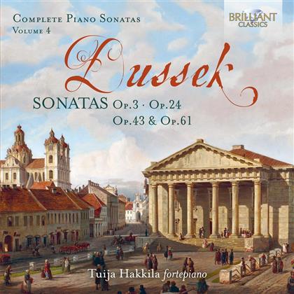 Johann Ladislaus Dussek (1760-1812) & Tuija Hakkila - Sonatas Op. 3, Op. 24, Op. 44 & Op. 61