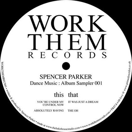 Spencer Parker - Dance Music - Album Sampler 001 (LP)