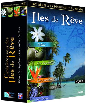 Croisières à la découverte du monde - Iles de Rêve (4 DVDs)