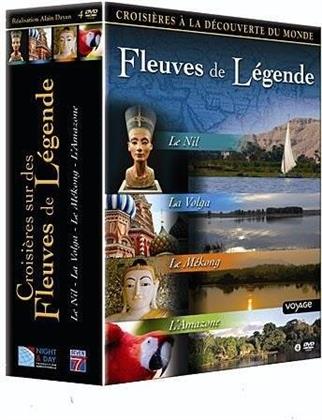 Croisières à la découverte du monde - Fleuves de Légende (4 DVDs)