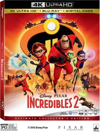 Incredibles 2 (Ultimate Collector's Edition, 4K Ultra HD + Blu-ray)