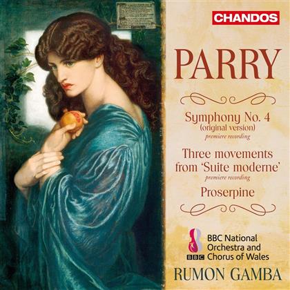 Sir Charles Hubert H. Parry (1848-1918), Rumon Gamba & BBC National Orchestra Of Wales - Symphony No. 4 / Three Movements