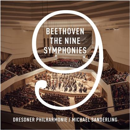 Michael Sanderling, Dresdner Philharmonie & Ludwig van Beethoven (1770-1827) - Symphonies 1-9 (5 CD)