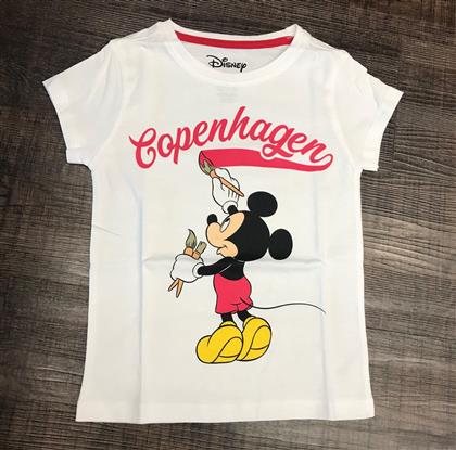 Disney - Mickey Mouse Paints Copenhagen - Girls T-shirt - Grösse 86/92
