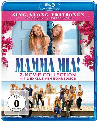 Mamma Mia! 1+2 - 2-Movie Collection (4 Blu-rays)