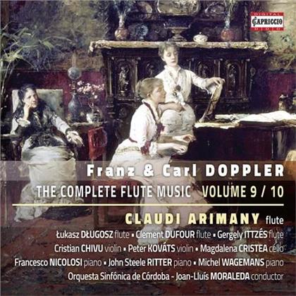 Franz Doppler (1821-1883), Karl Doppler (1826-1900), Leonardo Martinez & Claudi Arimany - Sämtliche Werke Für Flöte Vol. 9 & 10
