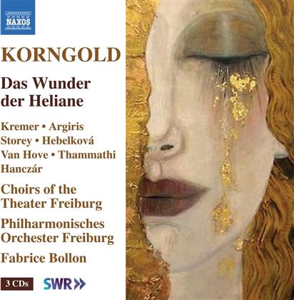 Annemarie Kremer, Katerina Hebelkova, Erich Wolfgang Korngold (1897-1957), Fabrice Bollon, Philharmonisches Orchester Freiburg, … - Das Wunder Der Heliane (3 CDs)