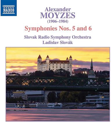 Alexander Moyzes (1906-1984), Ladislav Slovak & Slovak Radio Symphony Orchestra - Symphonien Nr. 5 & 6