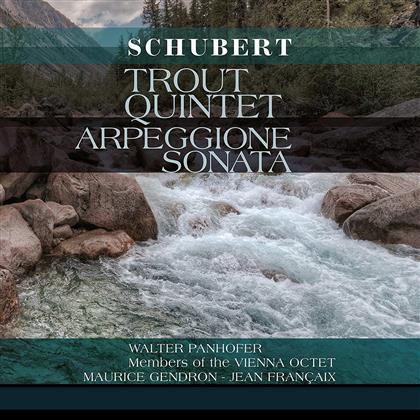 Walter Panhofer, Maurice Gendron & Franz Schubert (1797-1828) - Trout Quintet / Arpeggione Sonata - Forellenquintett (Vinyl Passion, LP)