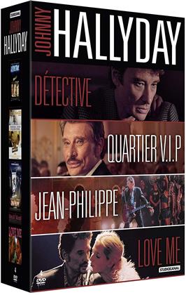 Johnny Hallyday - Détective / Quartier V.I.P / Jean-Philippe / Love Me (4 DVDs)