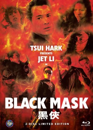 Black Mask (1996) (Cover C, Limited Edition, Mediabook, Blu-ray + DVD)