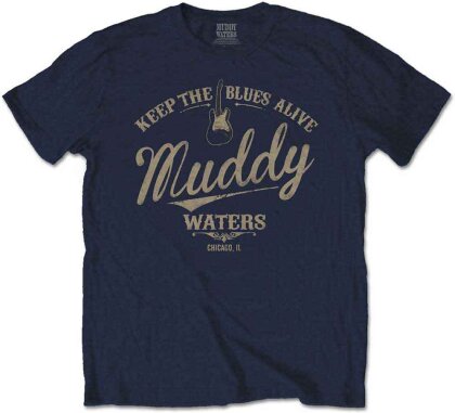 Muddy Waters Unisex T-Shirt - Keep The Blues Alive