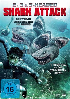 2, 3 & 5 Headed Shark Attack (Box, 3 DVDs)