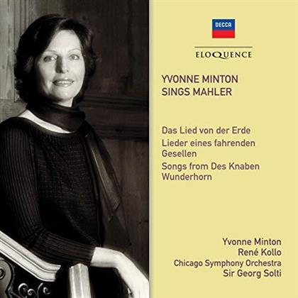 Yvonne Minton, René Kollo, Gustav Mahler (1860-1911), Sir Georg Solti & Chicago Symhony Orchestra - Yvonne Minton Sings Mahler (Eloquence Australia)