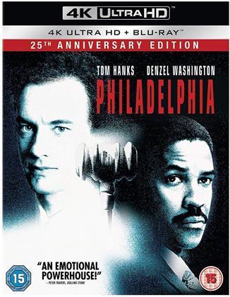 Philadelphia (1993) (Édition 25ème Anniversaire, 4K Ultra HD + Blu-ray)