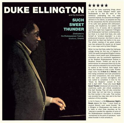 Duke Ellington - Such Sweet Thunder (Gatefold Replica, 3 Bonustracks, 24bit DG Remastered)