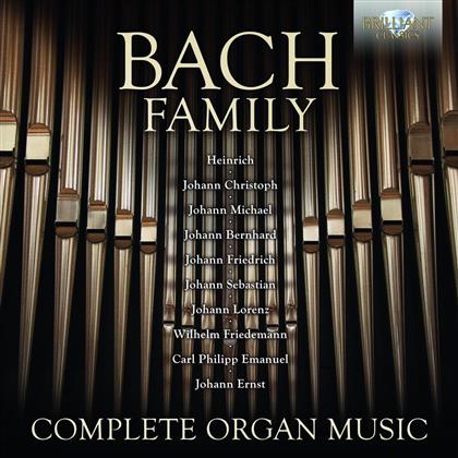 Stefano Molardi, Luca Scandali & Filippo Turri - Bach Family Complete (24 CDs)
