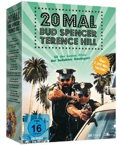 20 Mal Bud Spencer & Terence Hill (20 DVDs)