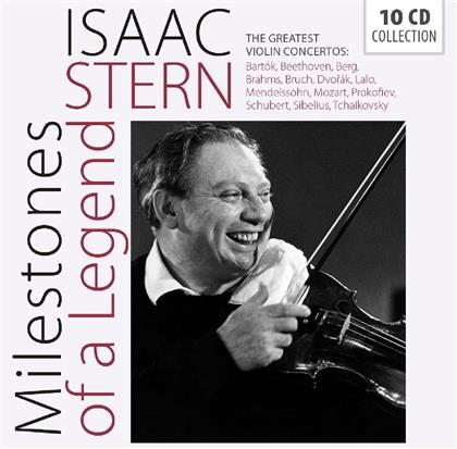 Isaac Stern - The Greatest Violin Concertos - Milestones Of A Legend (10 CDs)