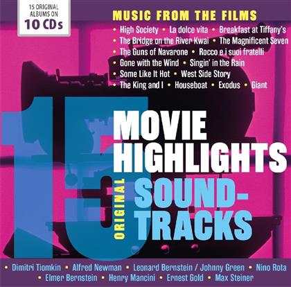 15 Movie Highlights - Music From The Films - OST (10 CDs)